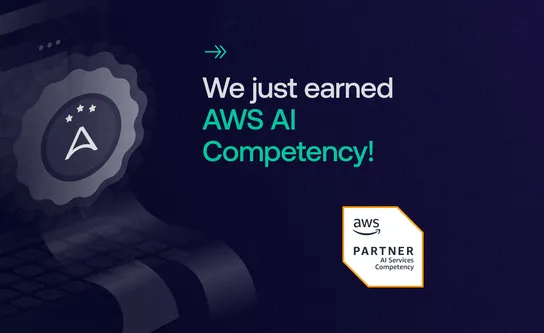 We're now an AWS AI Competency Partner